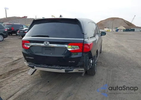 2018 Honda Odyssey Elite from USA, damaged, VIN 5FNRL6H9XJB056972